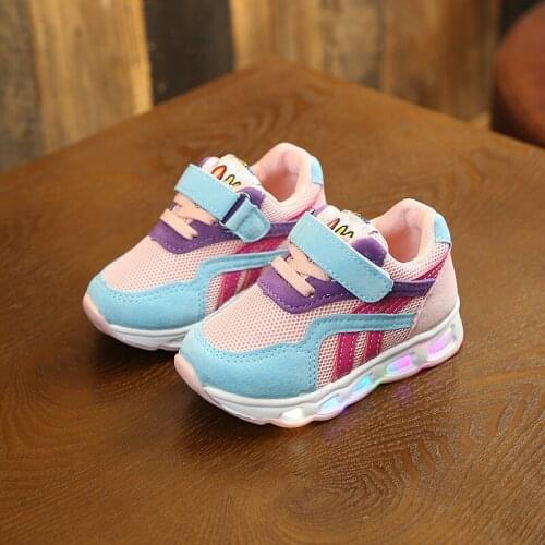 2021 Toddler New Luminous Sneakers Children Shoes with Light Glowing Sneakers Children Casual Shoes with Light Up Shoes for Boys