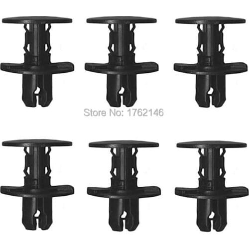 50PCS Push Type Fender Retainer Rivet For Honda Accord CLARITY ELECTRIC Fit HR-V Acura 91501-TR0-003 8mm Hole