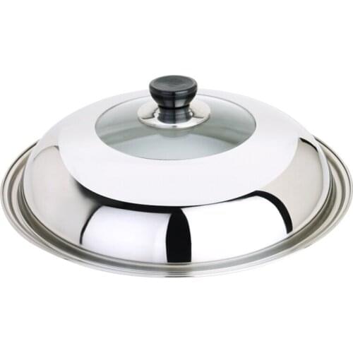 Pot Lid Cover Heat Resistant Kitchen Cookware 28cm 30cm 32cm 34cm 36cm 40cm