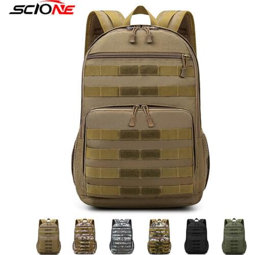 Waterproof Fishing Backpack Tactical Camouflage Travel Bags Outdoor Mountaineering Hiking Climbing Camping Schoolbags X458G