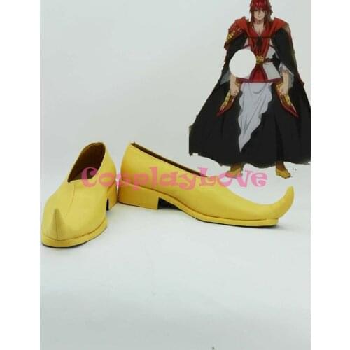 Magi Ren Kouen Cosplay Shoes Boots Custom Made For Halloween Christmas Festival CosplayLove