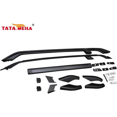 TATA.MEILA HIGH QUALITY ROOF RAILS SIDE RAILS FOR LAND ROVER FREELANDER 2 BLACK