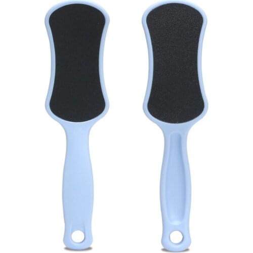 1pc Double Sides Sandpaper Foot File Scrubber Professional Dead Skin Remover Pedicure Tools Foot Care Tools Random Color