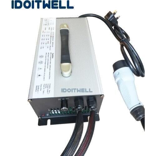 Customized 2500W adjustable current Battery Charger 24V 75A 60A 50A current 3 stages adjustable charger for power battery pack