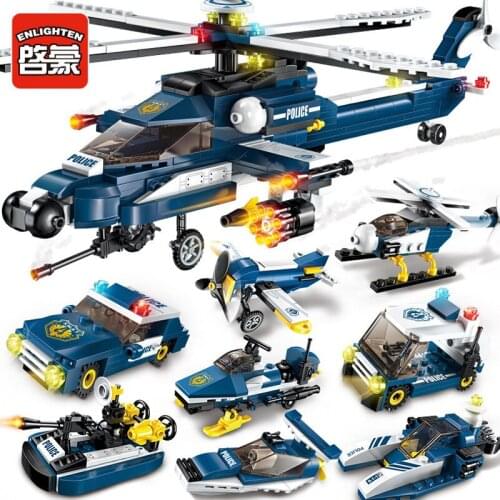 1801 381pcs Aircraft Constructor Model Kit Blocks Compatible Bricks Toys for Boys Girls Children Modeling