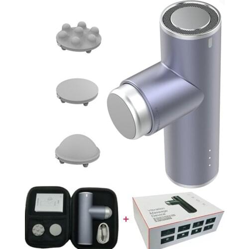 2020 Newest Mini Electric Muscle Massage Gun Pocket Neck Muscle Massager Pain Therapy for Body Massage Relaxation Pain