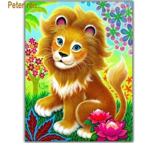 Картины-раскраски по номерам Peter ren China At AliExpress