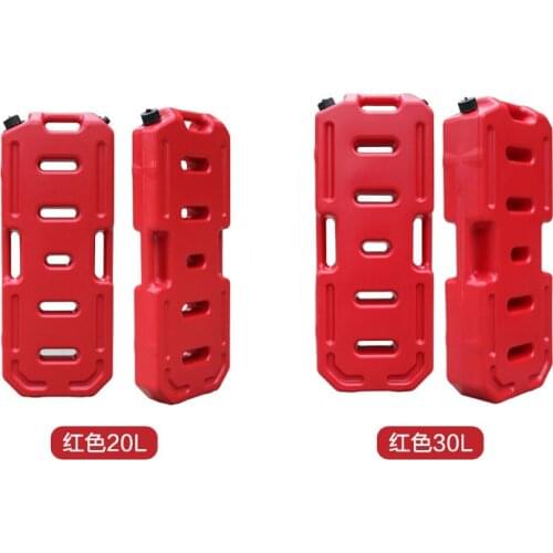 10L-20L-30L Portable Fuel Oil Tank Cans Rectangular Plastic Petrol Diesel Tanks Oil Auto Jeep SUV Car Boat ATV UTV