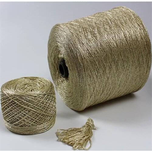 500g Crochet Yarn For Crocheting Hand Knitting Thread metallized Yarns Needle DIY Handmade accessories Woven Hat Bag