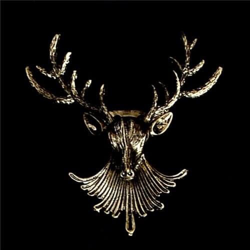QCOOLJLY Gold Brooches For Clothes
