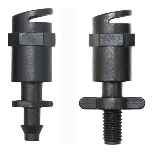 Garden Irrigation 120-180 Degree Refraction Nozzle Threaded Misting Sprinkler 1/4 plant watering sprinklers 10PCS