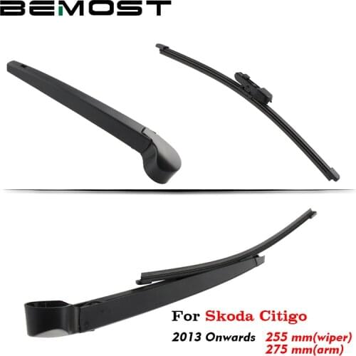 BEMOST Auto Car Rear Window Windshield Wiper Blade Arm Natural Rubber For Skoda Citigo Hatchback 2013 2014 2015 2016 2017 2018