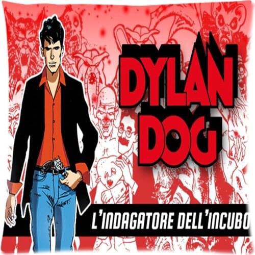 Dylan Dog DIY Throw Pillow Case Cushion Cover Sofa Home Car Decor 18"*18" Two Side Free Shipping