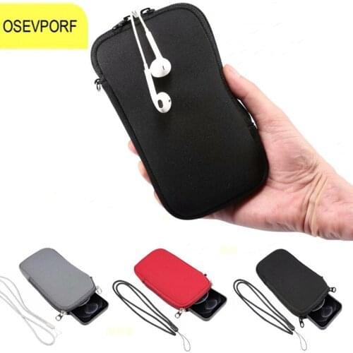 Universal 4.7-7.2'' HandBag For iPhone 12 Pro Max 11 13 Shockproof Pouch with Shoulder Strap for Samsung S21 Plus A52 Huawei P50