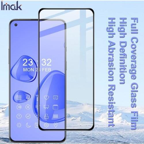 Imak Tempered Glass For OnePlus 9R Screen Guard Protective oleophobic Full glue