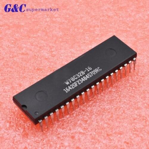1/5PCS W78C32B-16 W78C32B Encapsulation:DIP-40 8-Bit diy electronics