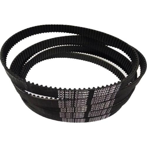 1pc HTD535-5M-15 Rubber Timing Belt For 8inch Electric Vehicle Transmission With Brush Belt Scooter Parts Accessories