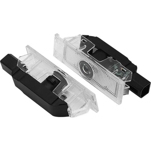 2 Pcs LED Welcome Light Logo Laser Projector for Hell Cat Scat Pack SRT Emblem Car Door Lamp for Dodge Challenger Charger Demon