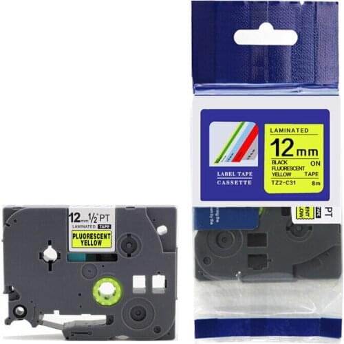 Label Tape For Brother Ribbon Printer 12mm