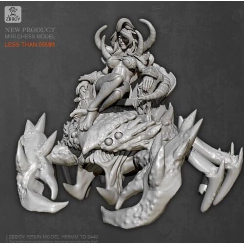 45MM Resin model kits DIY toy self-assembled TD-2440