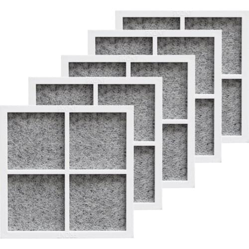 5 Packs Refrigerator Air Filter for LG LT120F,Replacement Fresh Air Filter Replacement Parts