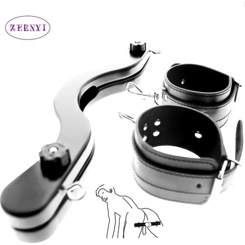 BDSM Sex Toys Humbler CBT Cock Ball Torture Scrotal Fixture Ball Slave Sex Game Wood Delay Ejacution Male Sex Toys For Couples