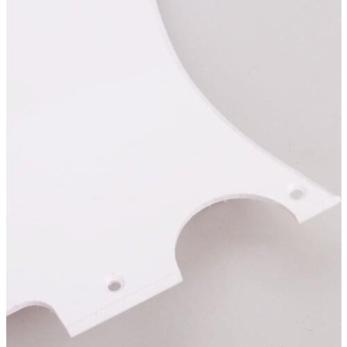 White 1Ply 8Hole Pickguard for TL Guitar Anti Scratch Protect