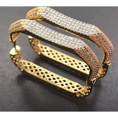 Lanyika Fashion Jewelry Distinctive Oval Big Ear Loops Micro Plated Stylish Wedding Party Earrings noble Bridal Daily Best Gift