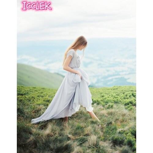 Шифоновые свадебные платья ICCLEK China At AliExpress