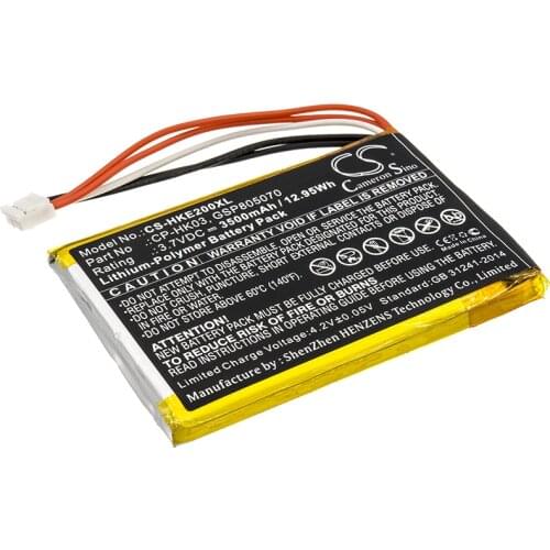 Cameron Sino Speaker Replacement Li-Polymer Battery 3500mAh For CP-HK03 Marshall Esquire 2 Free Tools