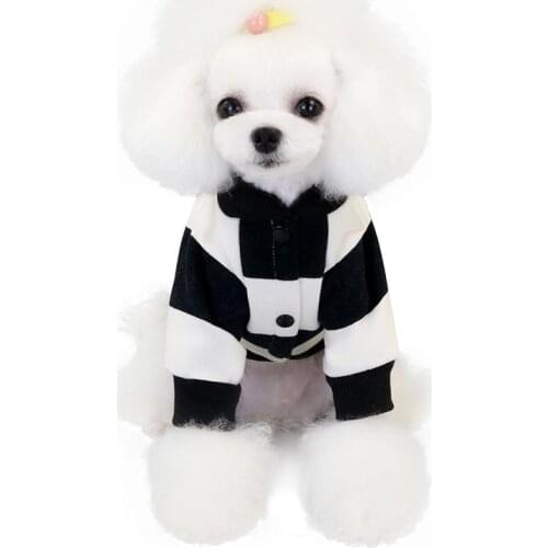 Lovoyager Soft Fleece Adidog Pet Dog Hoodie Sweaters Jumpsuits Puppy Chihuahua Clothes XS/XXL