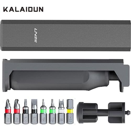 KALAIDUN 8 In 1 Screwdriver Set Phillips Slotted Precision Screw Driver Bits Kit Magnetic Bit For PC Household Repair Hand Tools