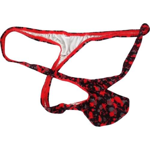 New! Mens Underwear G-String Thong Contoured Pouch Bulge Bud Grape Smugglers Strawberry