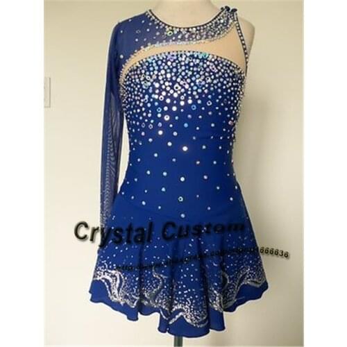 Adult Figure Skating Dresses Graceful New Brand Custom Ice Skating Dresses For Competition DR4424