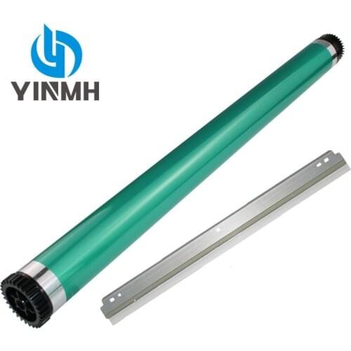2Set Drum Cleaning Blade+50000pages OPC Drum for Konica Minolta DI 152 162 164 163 183 184 7718 181 152 2011 Bizhub 195 163 164