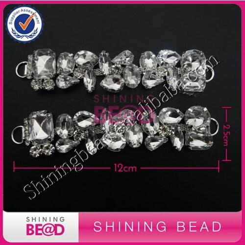 FREE SHIPPING! New arrival crystal bead rhinestone bikini connector wholesale,high quality swimwear rhinestone connector