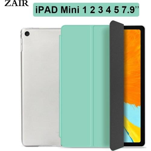 PU Leather Case For iPad Mini 5 Case For iPad mini 1 2 3 4 7.9 inch leather Cover for iPad Mini 2019 Case Funda Smart Cover