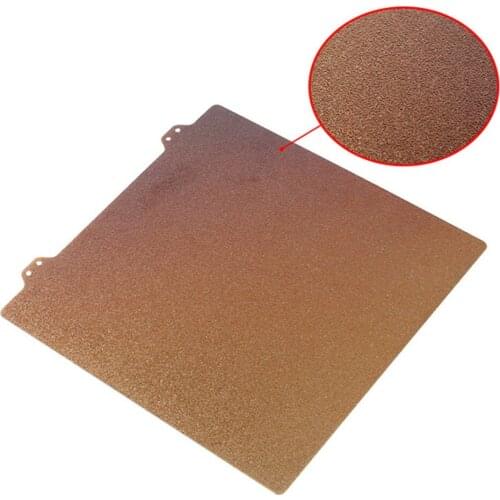 Double-sided Textured PEI Spring Steel Sheet 220MM Powder Coated Plate For Prusa I3 MK3 3D Printer Parts