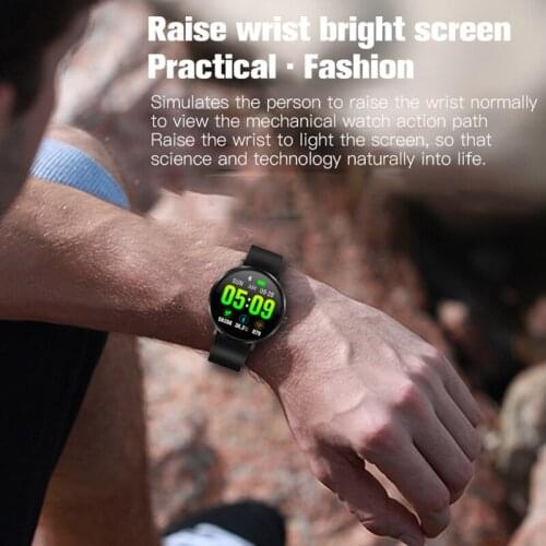 IP67 Waterproof Smart Watch Sport Relojes Inteligentes Alloy Design Process Watch Fashion Pedometer Fitness Bracelet Smart Watch