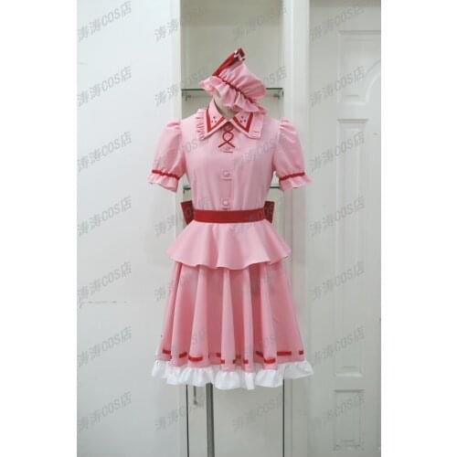 Touhou Project Cos Remilia Scarlet Cosplay Costume Women Girls Fancy Cute Dress Adult Party Halloween Carnival Skirt Suit