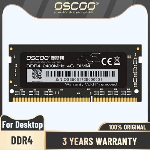 OSCOO memoria Ram DDR4 8GB 4GB 16GB 2400mhz 2133 2666mhz sodimm notebook good quality laptop memory