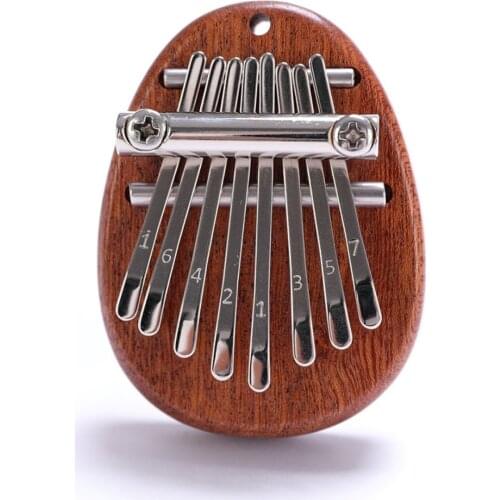 Thumb Piano 8 Key Mini Kalimba Exquisite Finger Piano Portable Marimba Musical Pendant Gift 8 Key Keyboard Musical Instrument