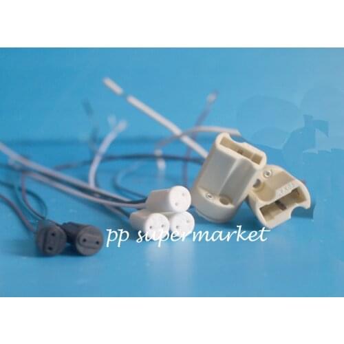 G9 G4 Lamp Socket, 20cm 30cm 50cm 100cm White Black 12V 220V G4 Lamp Holder For LED Crystal Halogen MR16 GU5.3 Light Bulb