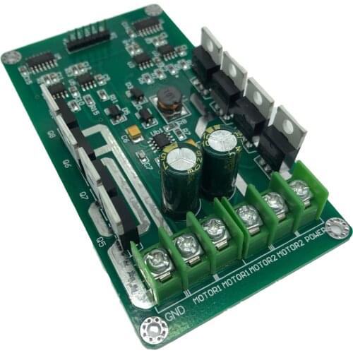 IRF3205 Dual Motor Driver Module Board H-bridge DC MOSFET IRF3205 3-36V 10A Peak30A DC Motor Driver Board with Brake Function