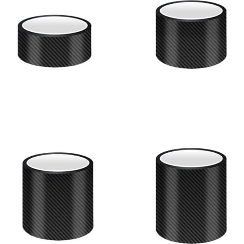 Front Rear Door Sill Entry Edge Guard Anti-collision Strip Super Strong Tape Self-Adhesive Threshold Cover Carbon Fiber