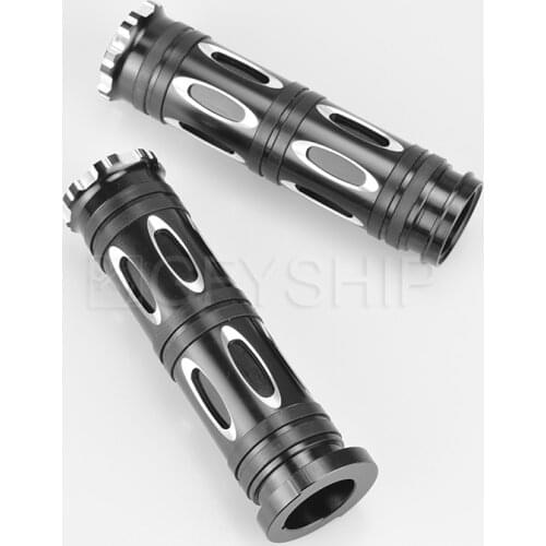 25mm Manopole Moto Motorcycle Handlebar Hand Grips For Harley Touring Tri-Glide Throttle by Wire 2008 - 2017 2018 CVO