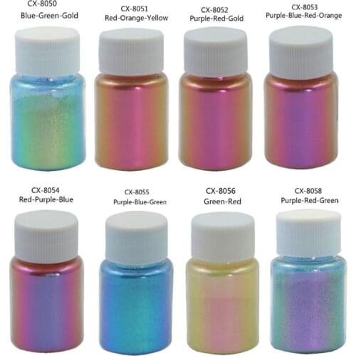 Mirror Chameleons Resin Pigment Pearlescent Epoxy Resin Magic Discolor Powder