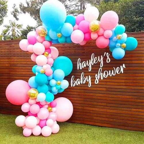 1x 5m Balloon Chain Tape Arch Connect Strip For Wedding Birthday Party DIY Decor