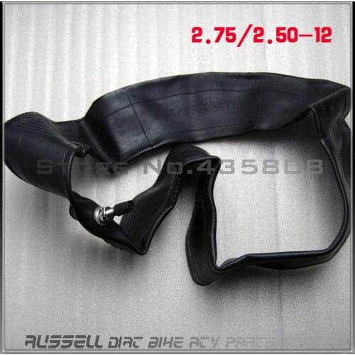 2.5"/2.75"-12", 12" Wheel tire tyre Inner Tubefor dirt pit bike spare parts