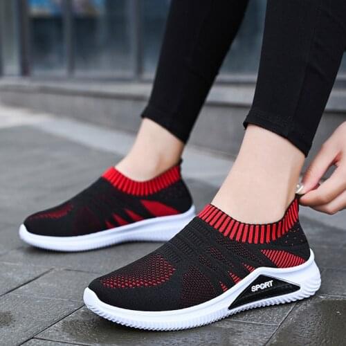 2021 Summer Womens Shoes Sports Shoes Jianbu Mesh Shoes Breathable Mesh Walking Shoes Womens Shoes